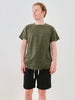 Men's Classic T-shirt (Olive Stripe)