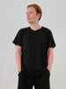 Men's Linen T-shirt (Black)