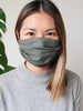 COTTON/LINEN Reusable Face Mask - 3 Layers with Filter