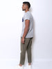 Men's Cotton T-shirt with Pocket (Grey)